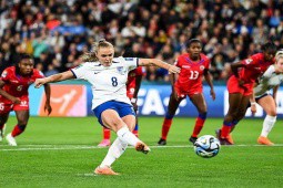 Video bóng đá ĐT nữ Anh - Haiti: Bước ngoặt penalty, dấu ấn SAO MU (World Cup)