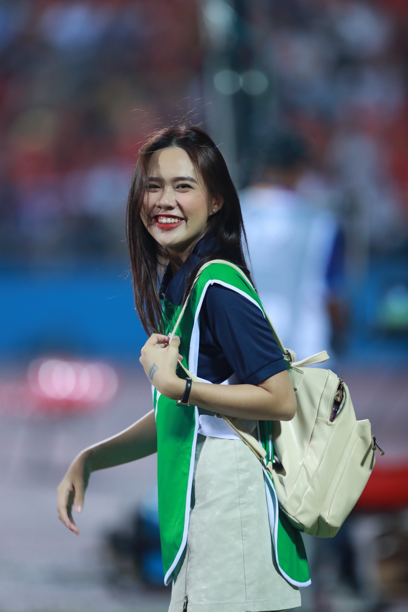 Hot girl SEA Games 31 Thảo Uyên thử thách bản thân tại cuộc thi “Én Vàng 2023” - 1