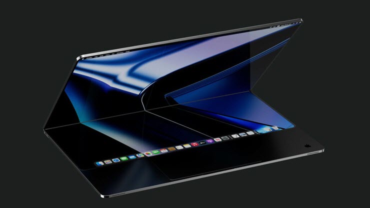 iPad lai MacBook màn hình gập 20-inch sẽ chưa thể sớm ra mắt.