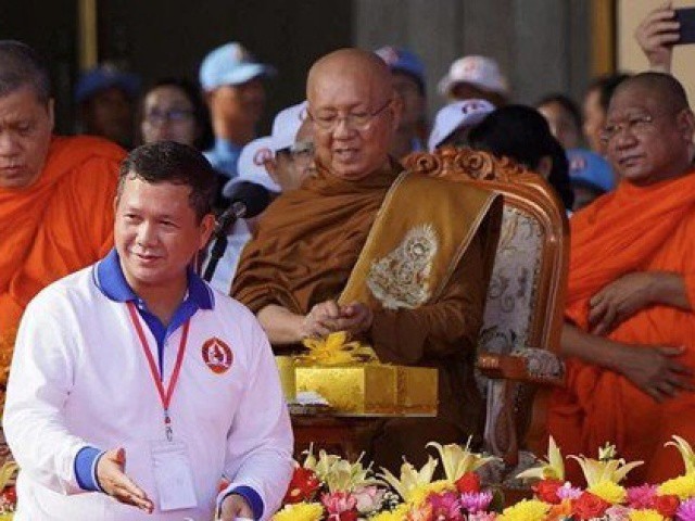 Con trai Thủ tướng Campuchia Hun Sen tích cực vận động trước thềm bầu cử