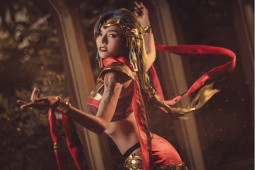 Nữ thần đường top game Liên Quân Mobile phiên bản cosplay đẹp ”hút mắt” người nhìn
