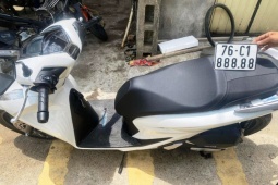 Tin tức trong ngày - Xe Honda SH bấm được biển số ngũ quý 8