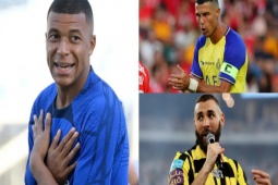 Bóng đá - Dàn sao khủng tụ hội ở giải Ả Rập, đáng xem hơn nhờ Ronaldo - Mbappe - Benzema?