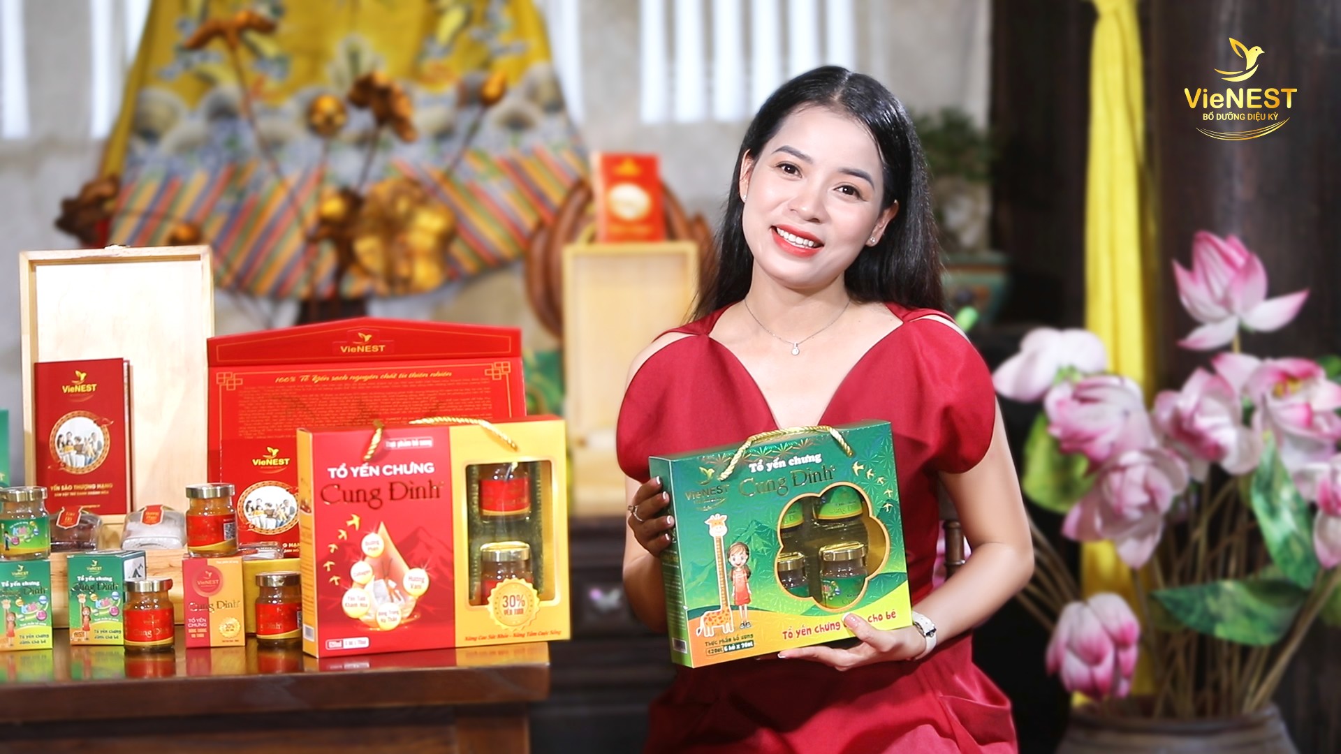 Tổ yến chưng Cung Đình – Nâng cao sức khẻo, nâng tầm cuộc sống