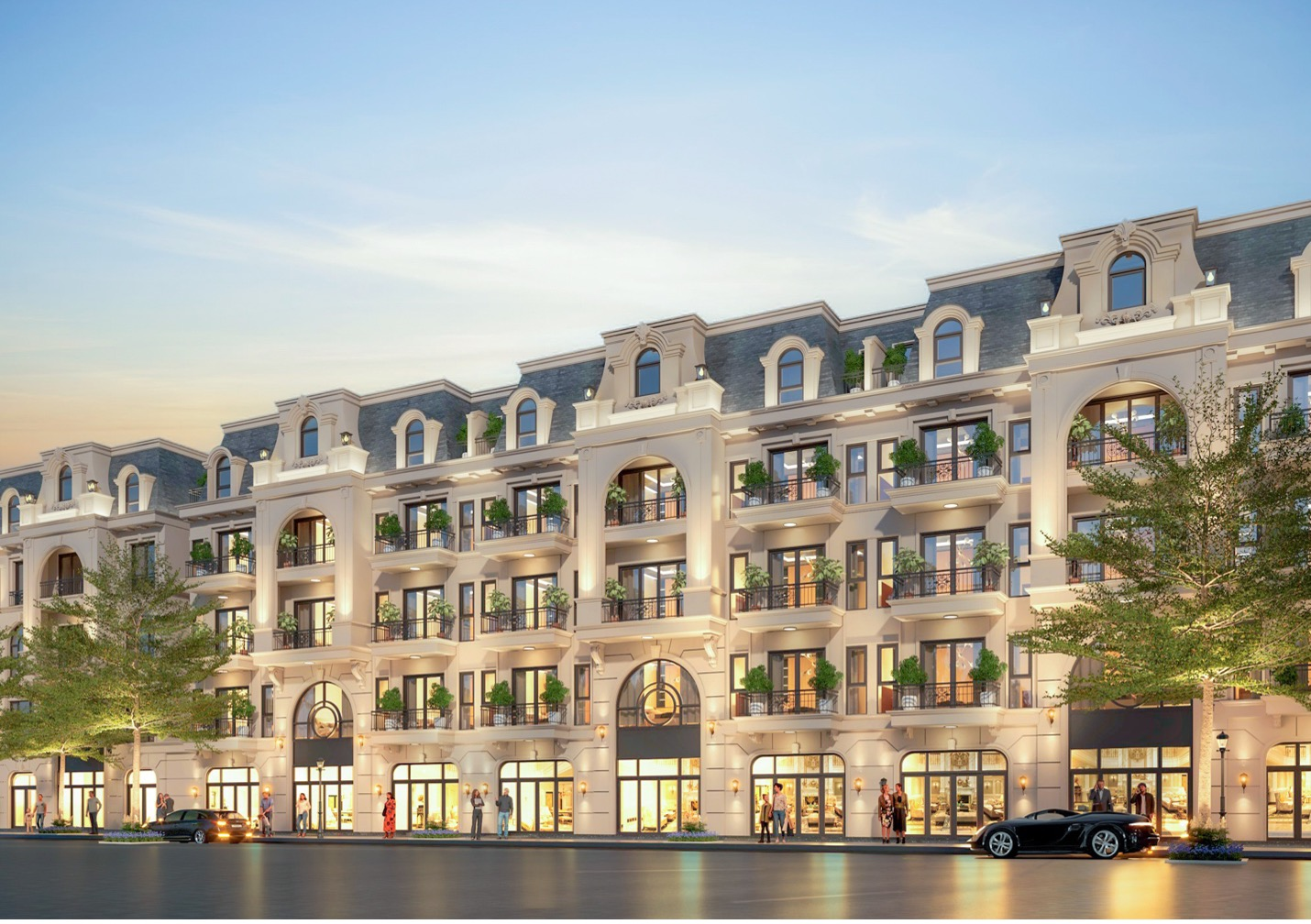 Kiến trúc châu Âu ấn tượng, bề thế, “đúng chất, hợp gu” người Hải Phòng tại Royal River City