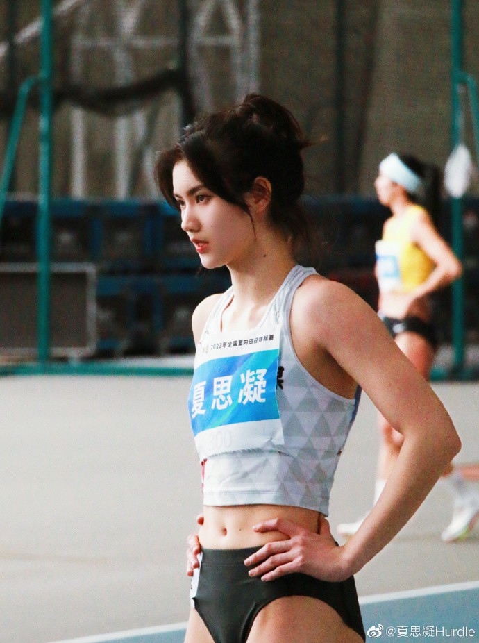 Nữ vận động viên xinh đẹp người Trung Quốc.