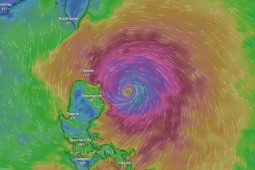 Bão Doksuri tiệm cận cấp siêu bão, sẽ vào Biển Đông thành cơn bão số 2
