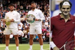 Thể thao - Alcaraz hạ Djokovic ở Wimbledon: Chưa bằng Federer "xóa sổ đế chế" Sampras
