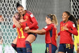 Bóng đá - Video bóng đá ĐT nữ Tây Ban Nha - ĐT nữ Zambia: Đẳng cấp Quả bóng vàng, đại thắng "5 sao" (World Cup nữ)