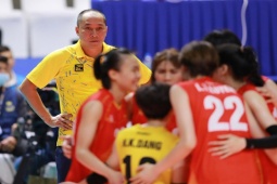 Thể thao - Dàn "chân dài" bóng chuyền Việt Nam đấu ĐT Pháp: HLV Tuấn Kiệt nói gì trước "đại chiến"?