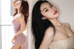 Bạn trẻ - Cuộc sống - Nhan sắc xinh đẹp "đốn tim" của 2 nàng hoa khôi Hà Nội