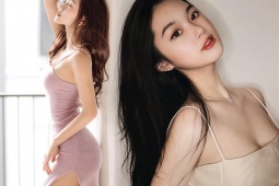 Bạn trẻ - Cuộc sống - Nhan sắc xinh đẹp "đốn tim" của 2 nàng hoa khôi Hà Nội