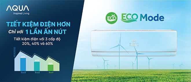 AQUA AQA-RUV10XAW là một trong số ít sản phẩm hiện nay đạt tiêu chuẩn nhãn năng lượng 5 sao.