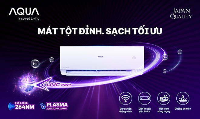 Review máy điều hòa AQUA UV Smart: chất lượng Nhật Bản, giá thành Việt Nam, đáng mua! - 3