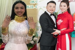 Đời sống Showbiz - Sính lễ trong đám hỏi Phương Oanh, Minh Hằng "gây bão" mạng xã hội
