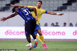 Video bóng đá Inter Milan - Al Nassr: Đội của Ronaldo nỗ lực, á quân Cúp C1 nín thở