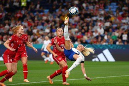 Video bóng đá nữ Anh - Đan Mạch: SAO Chelsea ghi siêu phẩm, khung thành rung chuyển (World Cup)