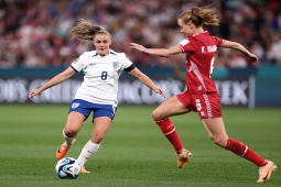 Bóng đá - Trực tiếp bóng đá nữ Anh - Đan Mạch: Hú vía cột dọc (World Cup) (Hết giờ)