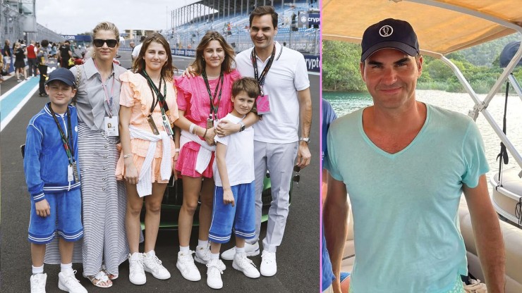 Hai cô con gái của Federer đã trở thành thiếu nữ