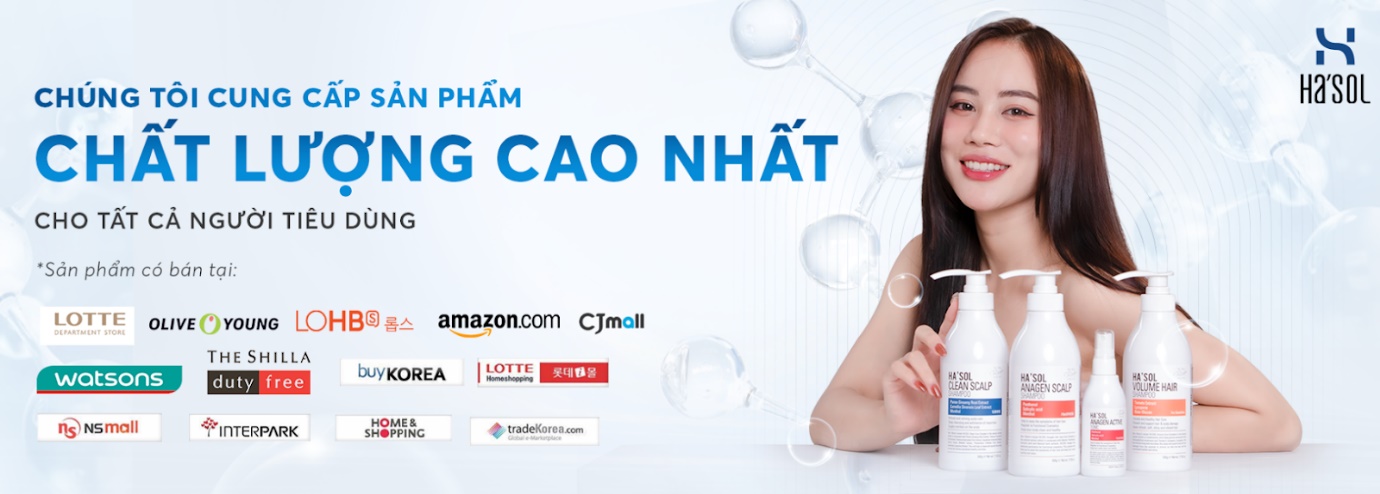 Các sản phẩm của Ha’sol phổ biến tại Hàn Quốc