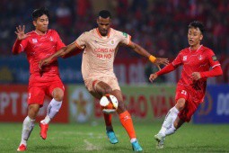 Trực tiếp bóng đá Công an Hà Nội - Hải Phòng: Quang Hải, Văn Thanh & Văn Hậu đá chính (V-League)