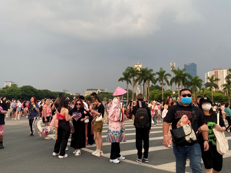 Concert BLACKPINK: Giao thông tắc nghẽn, Hà Nội đổ mưa lớn - 4