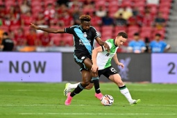 Bóng đá - Trực tiếp bóng đá Liverpool - Leicester City: Không có thêm bàn thắng (Giao hữu) (Hết giờ)