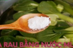 Ẩm thực - Rửa rau củ bằng nước muối liệu có loại bỏ được hóa chất?