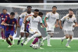 Bóng đá - Video bóng đá Barcelona - Real Madrid: Tung đòn "hồi mã thương", thắng lợi vang dội (Giao hữu)