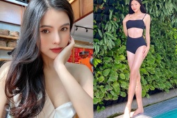 Thể thao - Hot girl bóng rổ Thu Hằng thi Miss Grand, thân hình “đồng hồ cát” nhờ chăm bơi lội