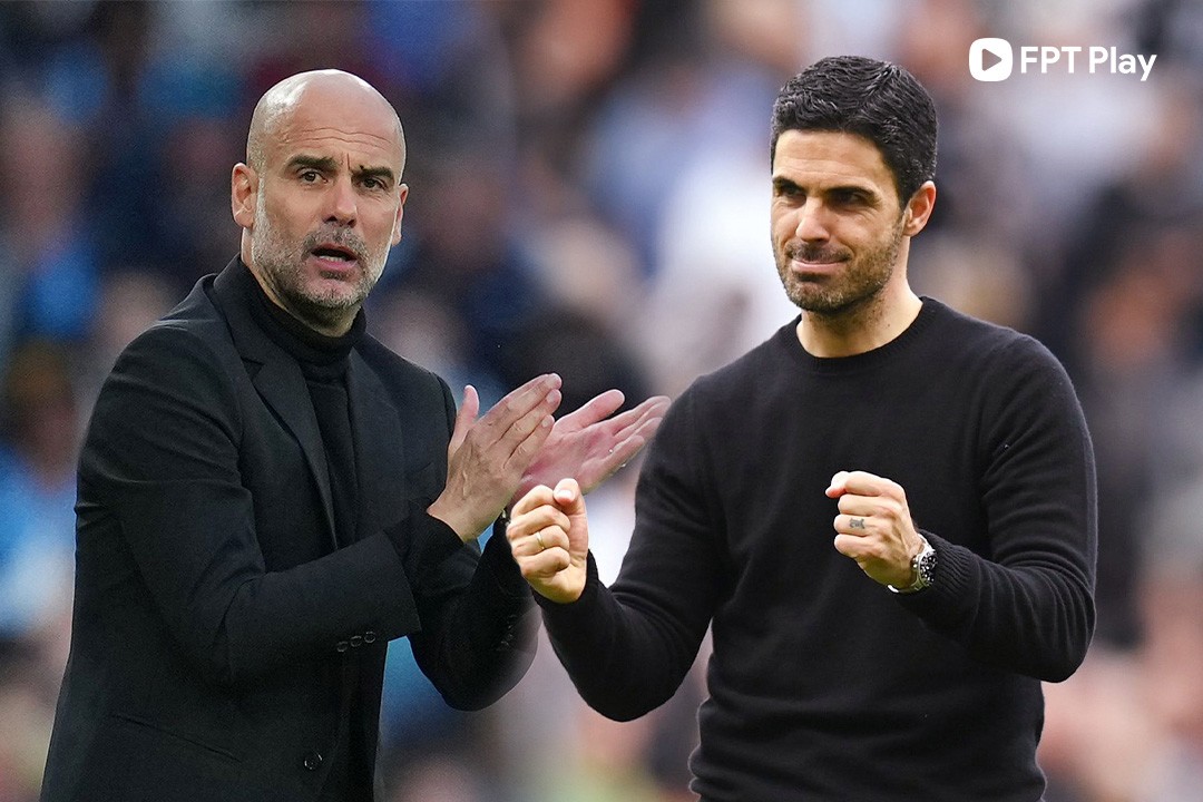 Arteta và Guardiola đều sở hữu bộ não thiên tài.