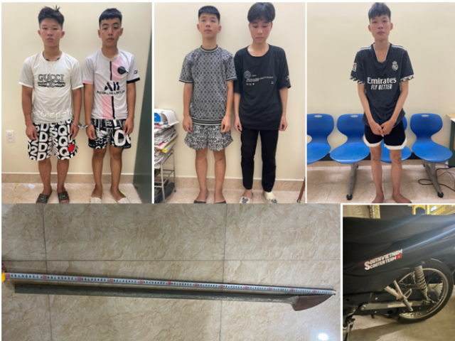 Pháp luật - Năm đứa trẻ 10X mang tuýp sắt gắn dao chọc tiết lợn lên kế hoạch cướp xe máy