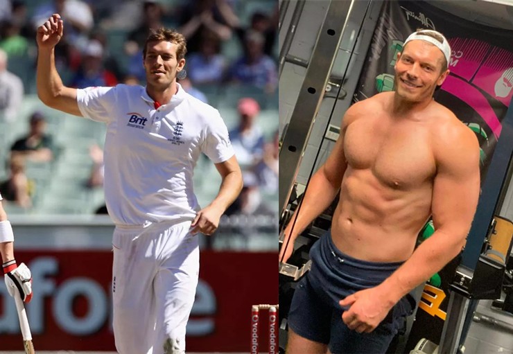 10. Chris Tremlett (cricket). Cựu vận động viên cricket người Anh Tremlett luôn có thân hình mảnh khảnh trên sân cỏ, nhưng từ khi giải nghệ vào năm 2015, anh và vợ đã trở thành vận động viên thể hình
