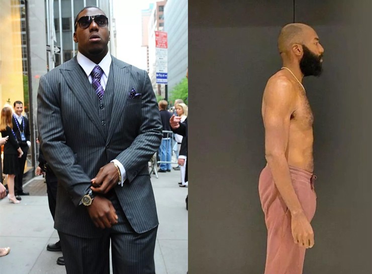 8. Russel Okung (bóng bầu dục NFL). Nhà vô địch Super Bowl Okung bước vào chiến dịch giảm cân đáng kinh ngạc, anh đã giảm 45 kg sau 40 ngày luyện tập và giảm khẩu phần ăn.