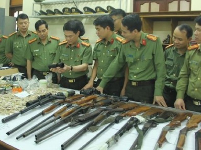 Triệt xóa xưởng chế tạo vũ khí, vật liệu nổ quy mô lớn tại Thanh Hóa
