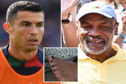 Mike Tyson cũng thích sơn móng chân như Ronaldo vì lý do đặc biệt