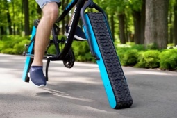 Thế giới xe - Xe đạp không bánh vẫn chạy băng băng