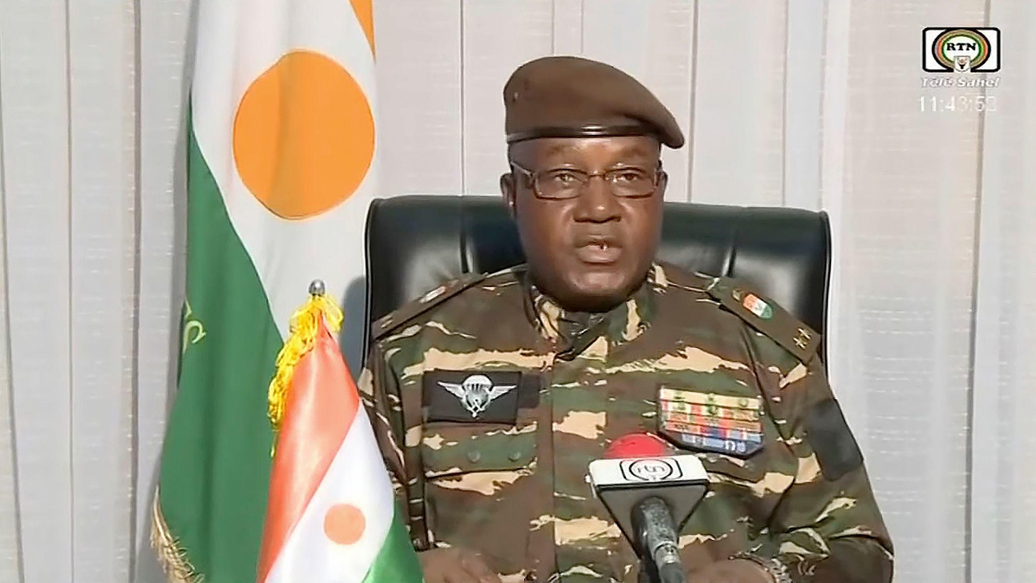 Sau cuộc đảo chính, tướng&nbsp;Abdourahamane Tchiani&nbsp;đã tự phong mình là nhà lãnh đạo Niger.