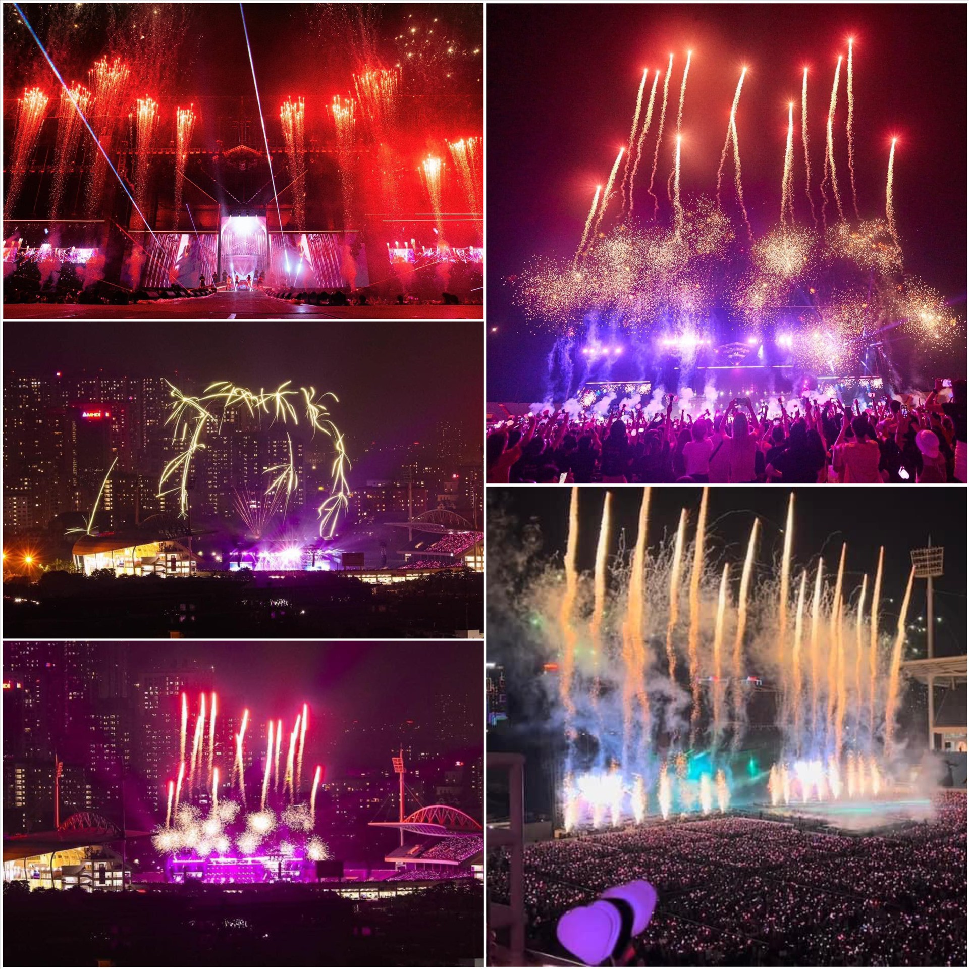 Hai đêm concert của Blackpink tại Hà Nội thu hút khoảng 67.000 khán giả tới sân vận động Mỹ Đình