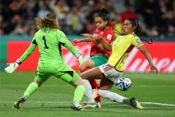 Bóng đá - Video bóng đá nữ Morocco - Colombia: Lách khe cửa hẹp, "vé vàng" lịch sử (World Cup)