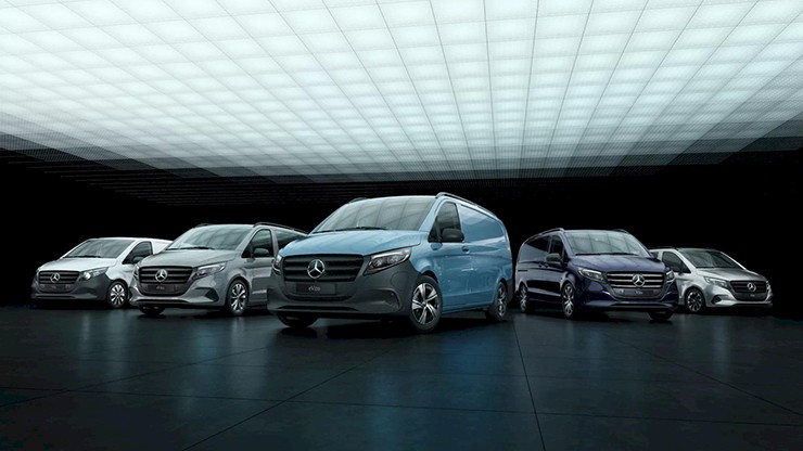 Mercedes-Benz trình làng tất cả phiên bản dòng xe V-Class mới, có cả xe điện - 2