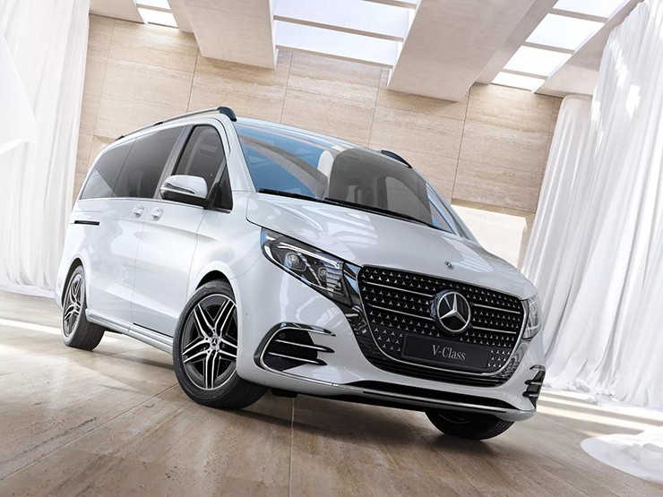 Mercedes-Benz trình làng tất cả phiên bản dòng xe V-Class mới, có cả xe điện - 9