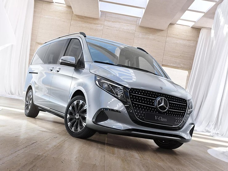 Mercedes-Benz trình làng tất cả phiên bản dòng xe V-Class mới, có cả xe điện - 7