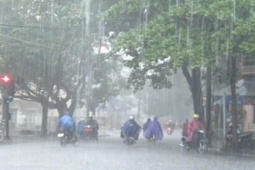Tin tức trong ngày - Thời tiết cuối tuần: Mưa vừa và mưa to tiếp diễn nhiều nơi