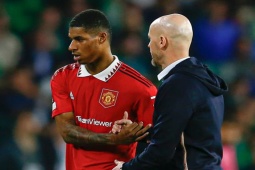 Bóng đá - Ten Hag "thiết quân luật" ở MU: Rashford bị phạt nặng vì đến muộn... 45 giây