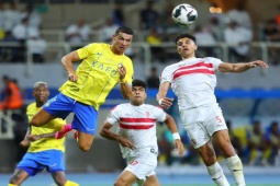 Bóng đá - Messi gọi, Ronaldo trả lời: "Không chiến" tuyệt đỉnh phút 87, gây sốt Cúp C1 Ả Rập