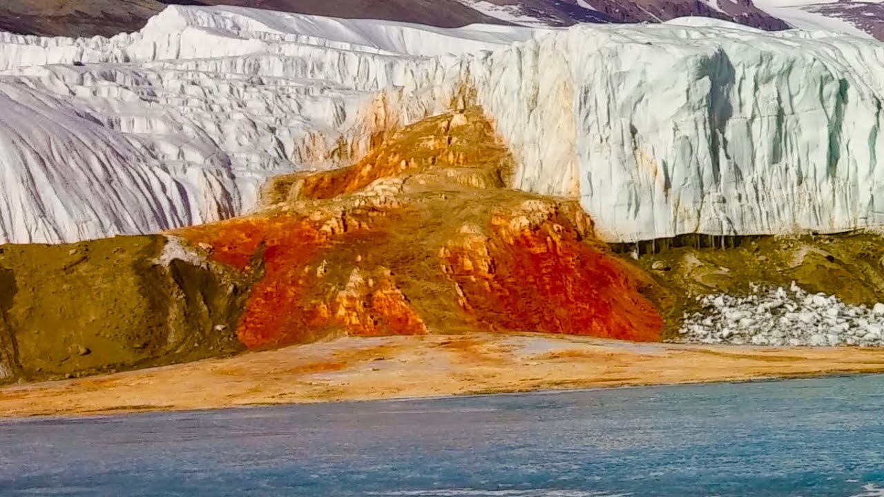 Bí ẩn dòng nước có màu đỏ rực như máu ở Nam Cực - 7