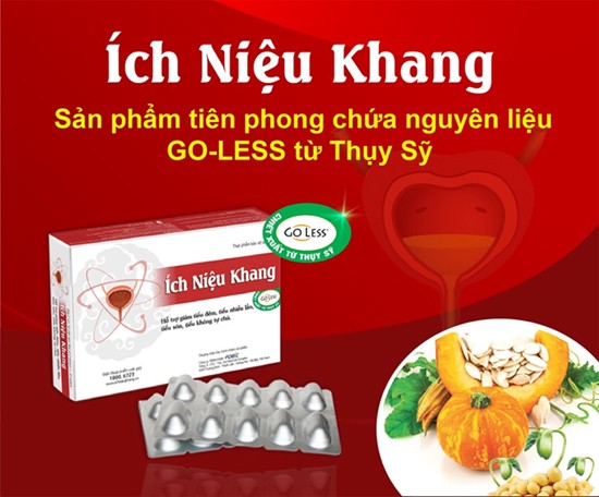 Giải pháp mới Ích Niệu Khang cải thiện 