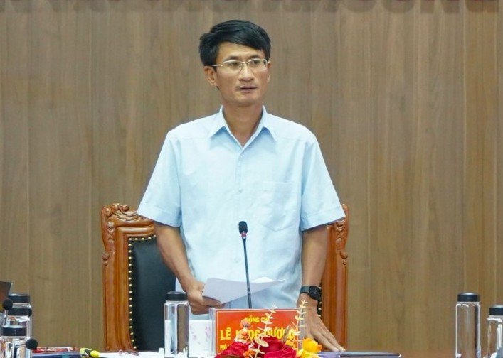 Chủ tịch UBND huyện Mường Khương Lê Ngọc Dương. Ảnh: Cổng thông tin huyện Mường Khương.