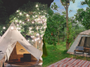 Du lịch - Hà Nội: &quot;Đưa nhau đi trốn&quot; cuối tuần tại 3 quán cà phê kết hợp camping giá &quot;hạt dẻ&quot;